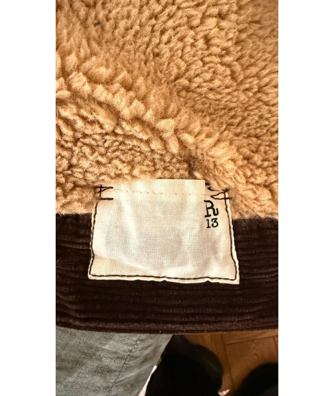 R13 Коричневая куртка, фото 7