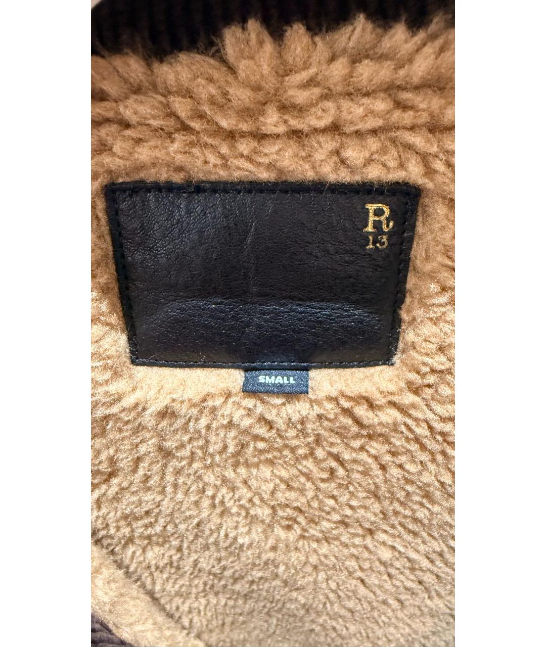 R13 Коричневая куртка, фото 2