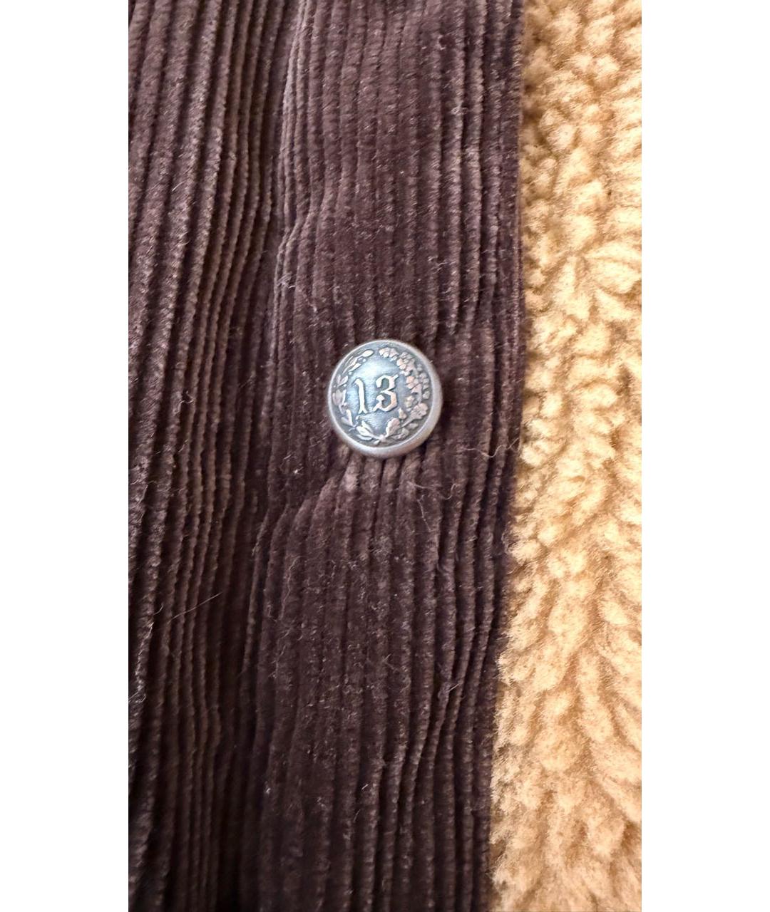 R13 Коричневая куртка, фото 8