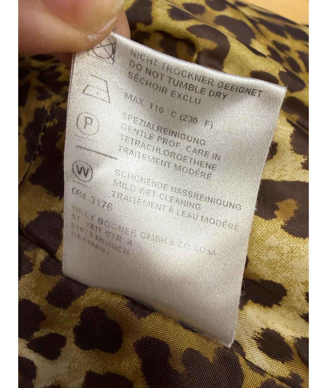 BOGNER Черный полиамидовый пуховик, фото 8