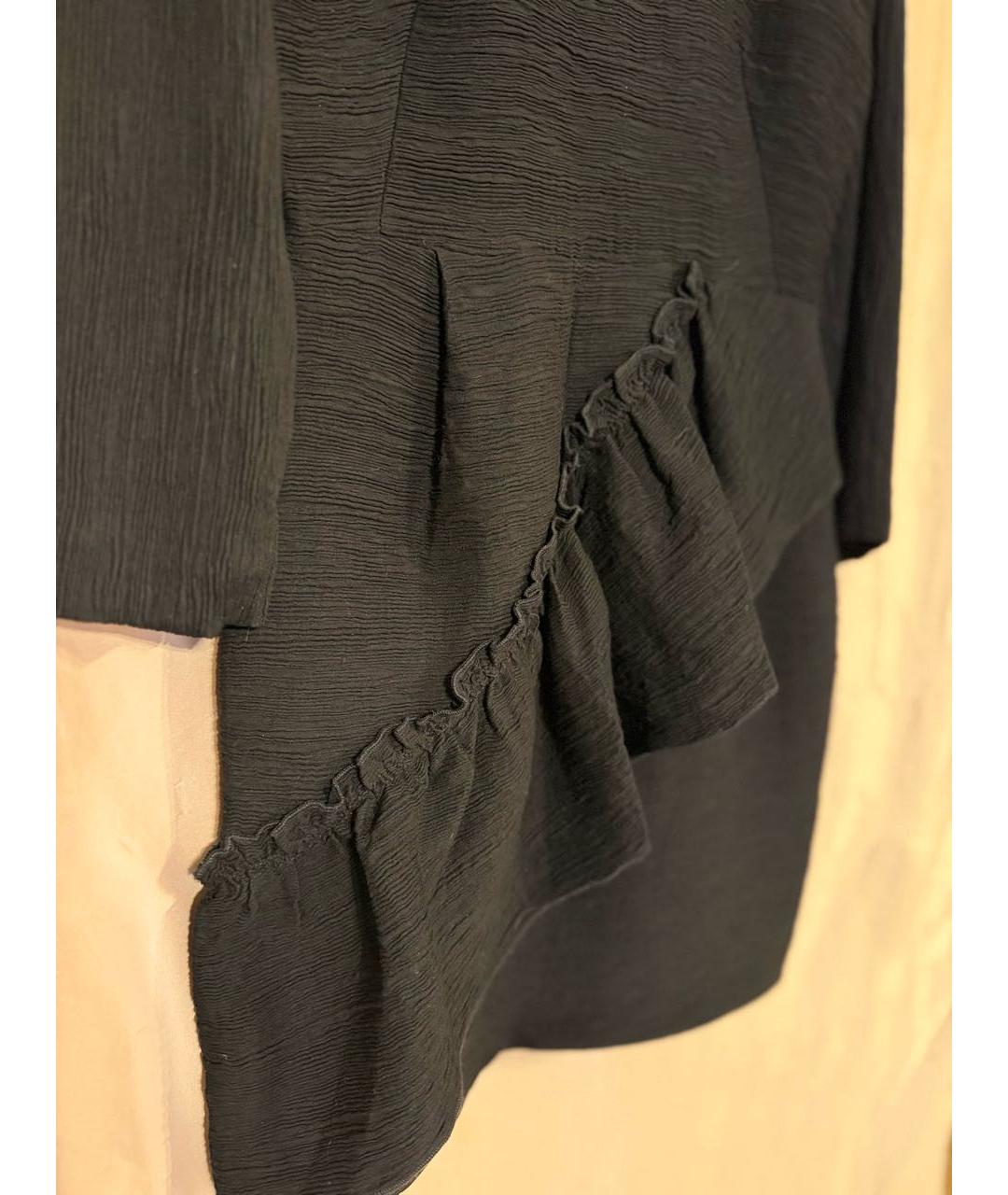 SANDRO Черное вискозное коктейльное платье, фото 4