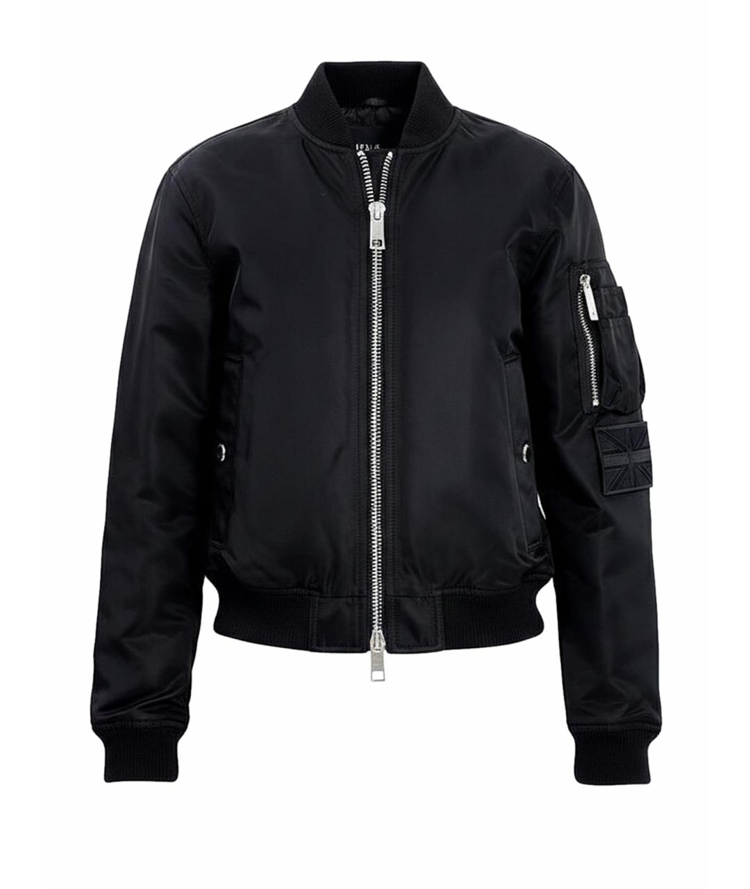 BURBERRY Черная полиэстеровая куртка, фото 1