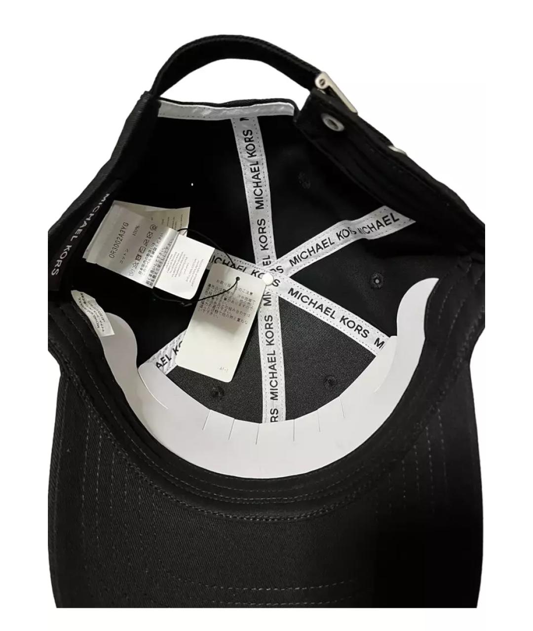 MICHAEL KORS Черная синтетическая кепка/бейсболка, фото 3