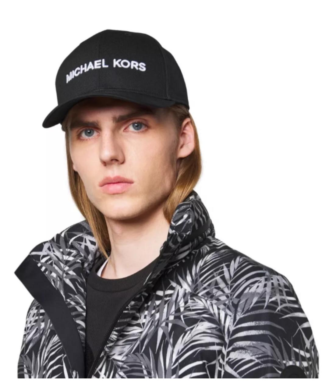 MICHAEL KORS Черная синтетическая кепка/бейсболка, фото 4