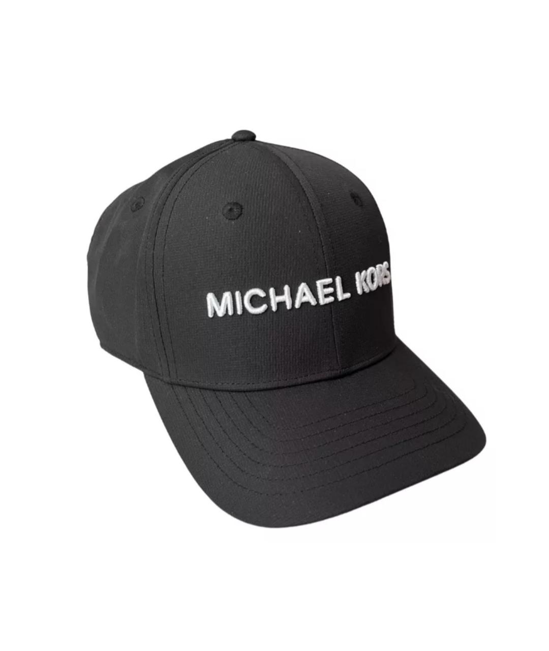 MICHAEL KORS Черная синтетическая кепка/бейсболка, фото 1