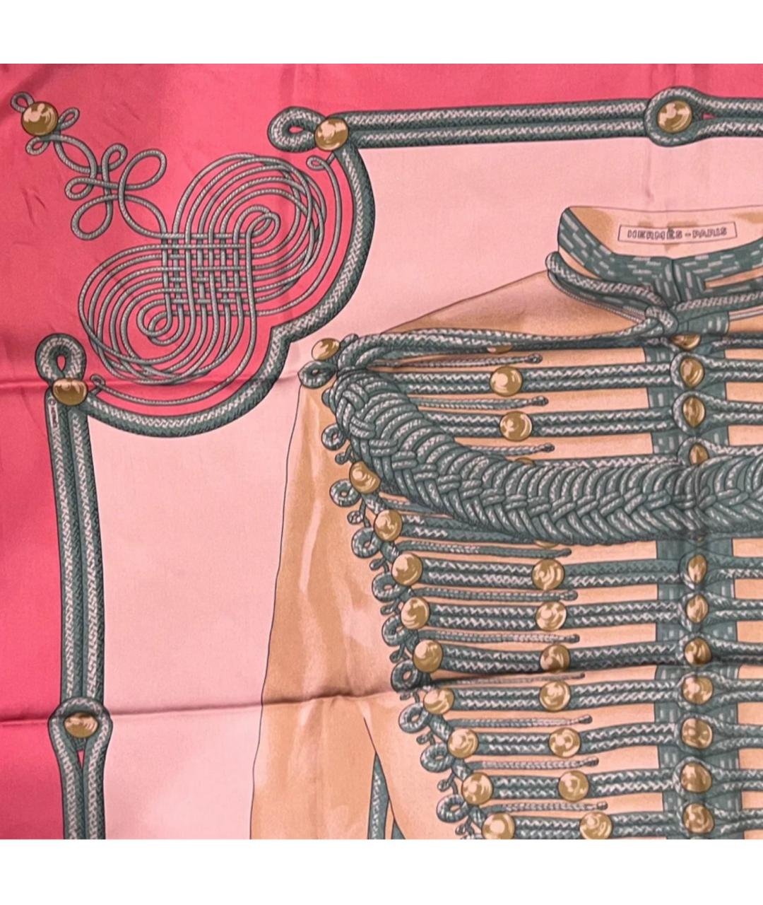 HERMES Шелковый платок, фото 5