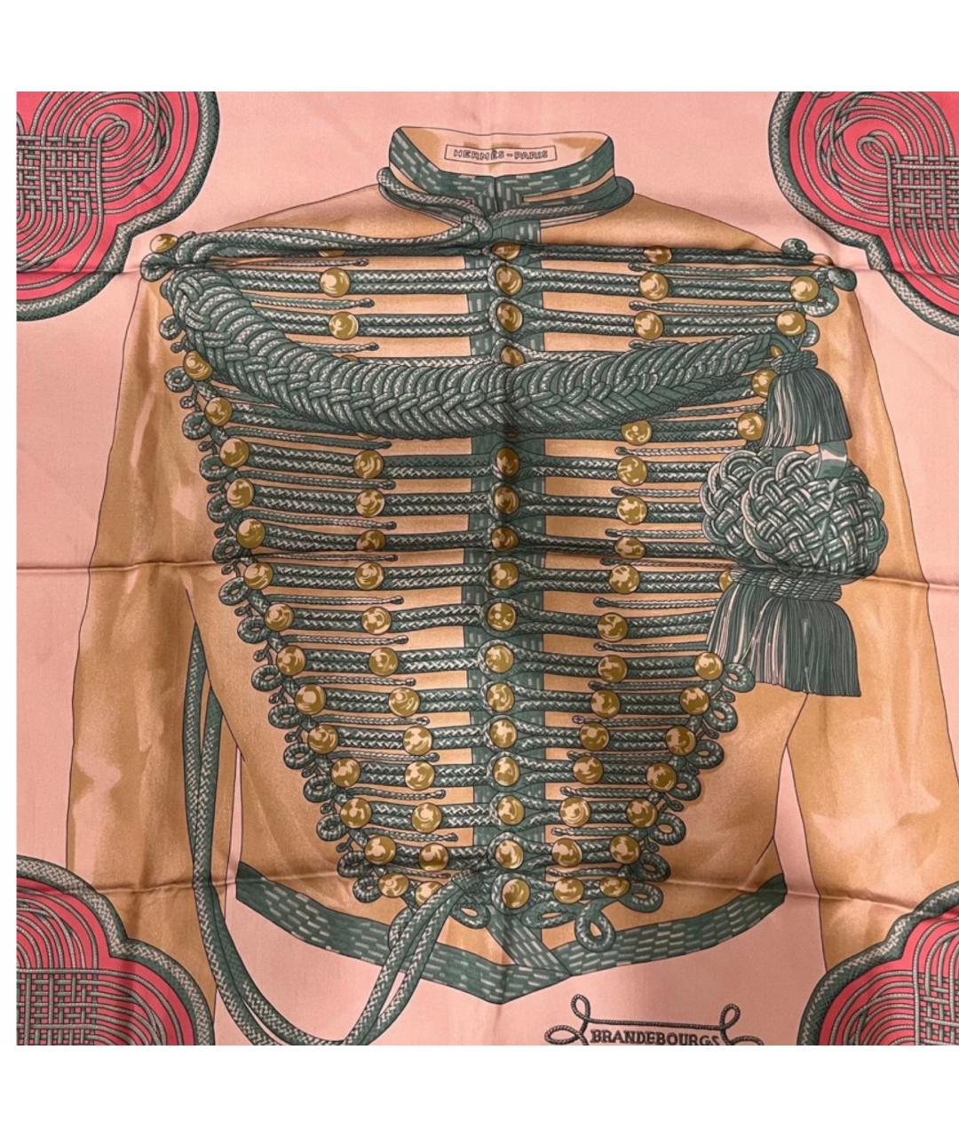 HERMES Шелковый платок, фото 4