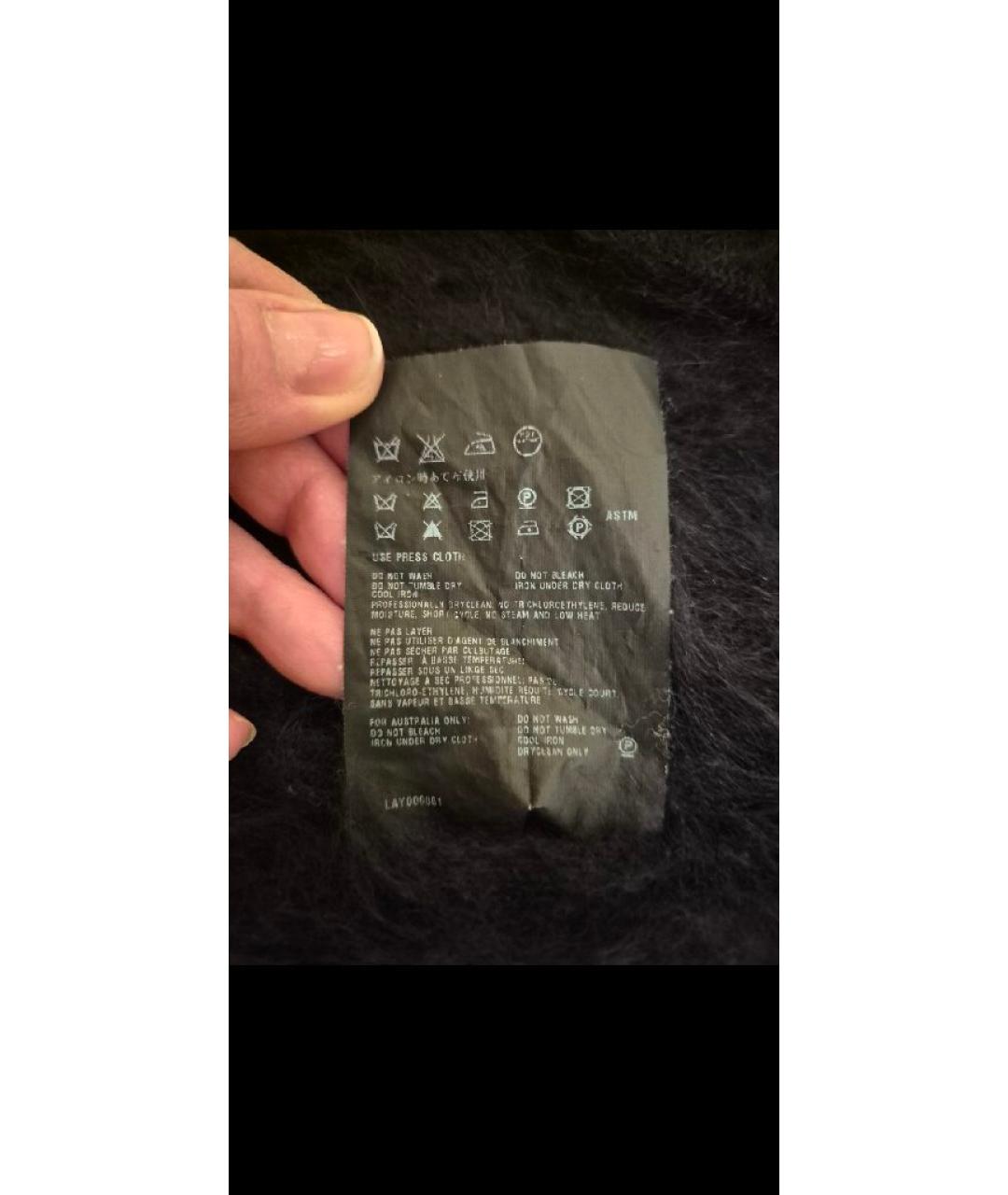 PRADA Черный шерстяной кардиган, фото 6