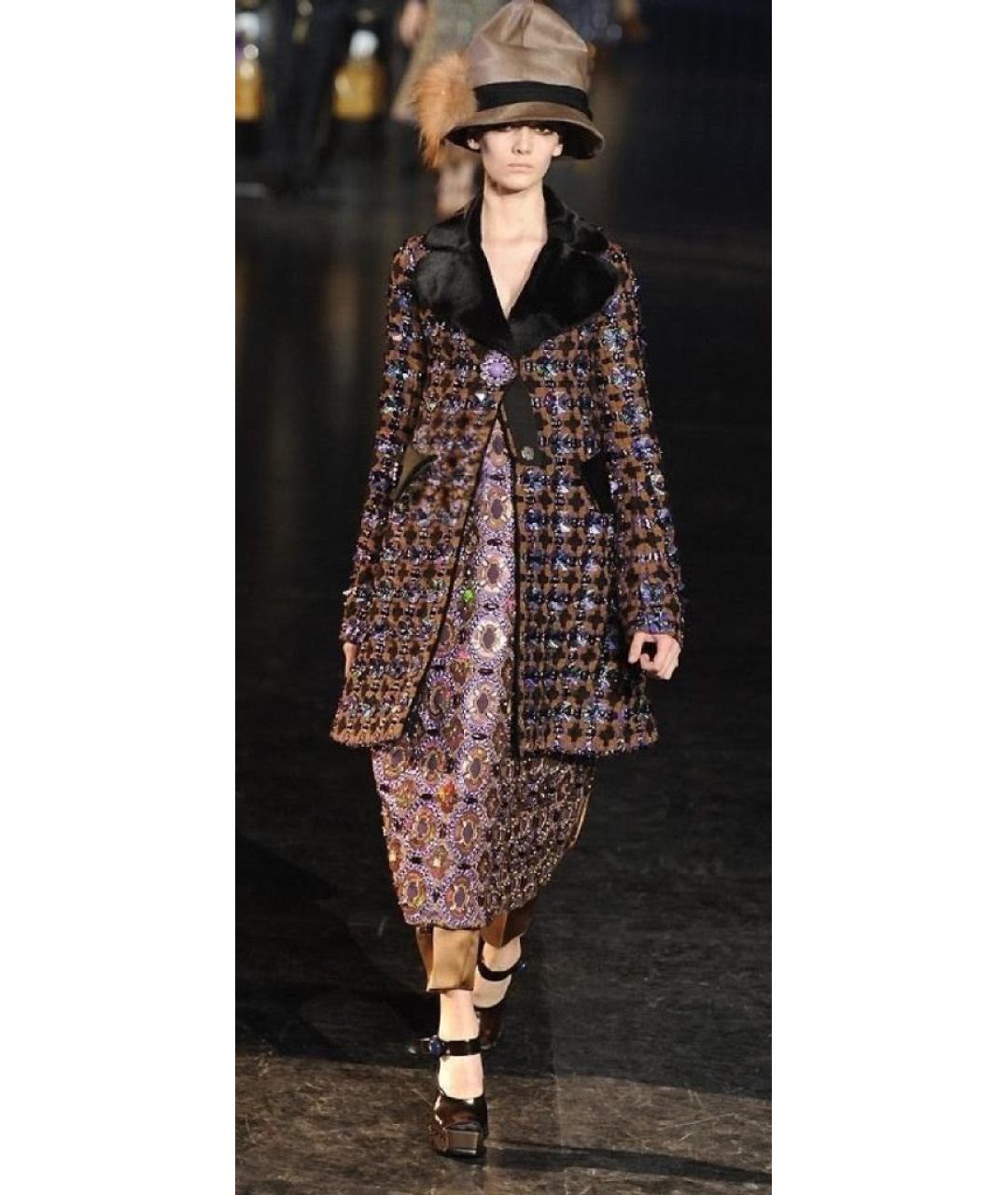 LOUIS VUITTON Фиолетовое пальто, фото 8