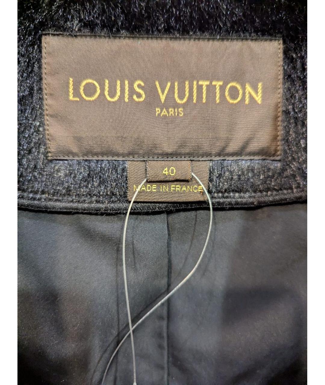 LOUIS VUITTON Фиолетовое пальто, фото 3