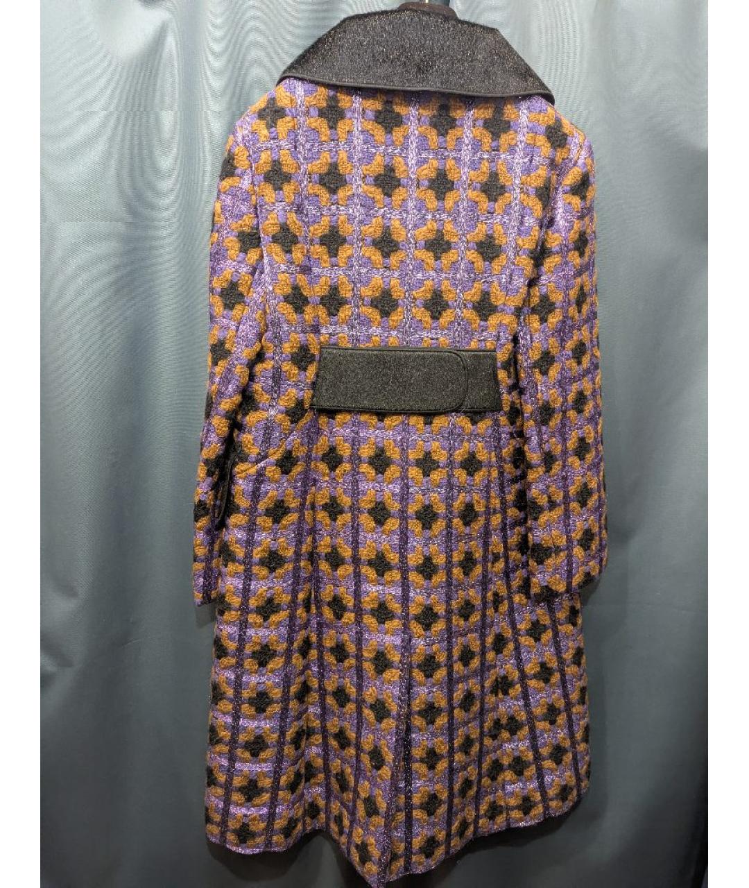 LOUIS VUITTON Фиолетовое пальто, фото 2
