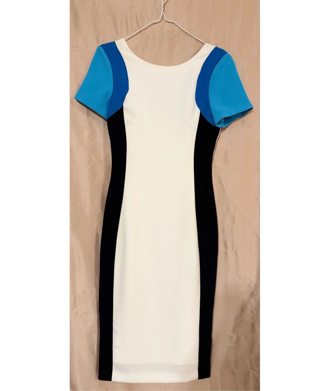 TRUSSARDI JEANS Мульти полиэстеровое повседневное платье, фото 6