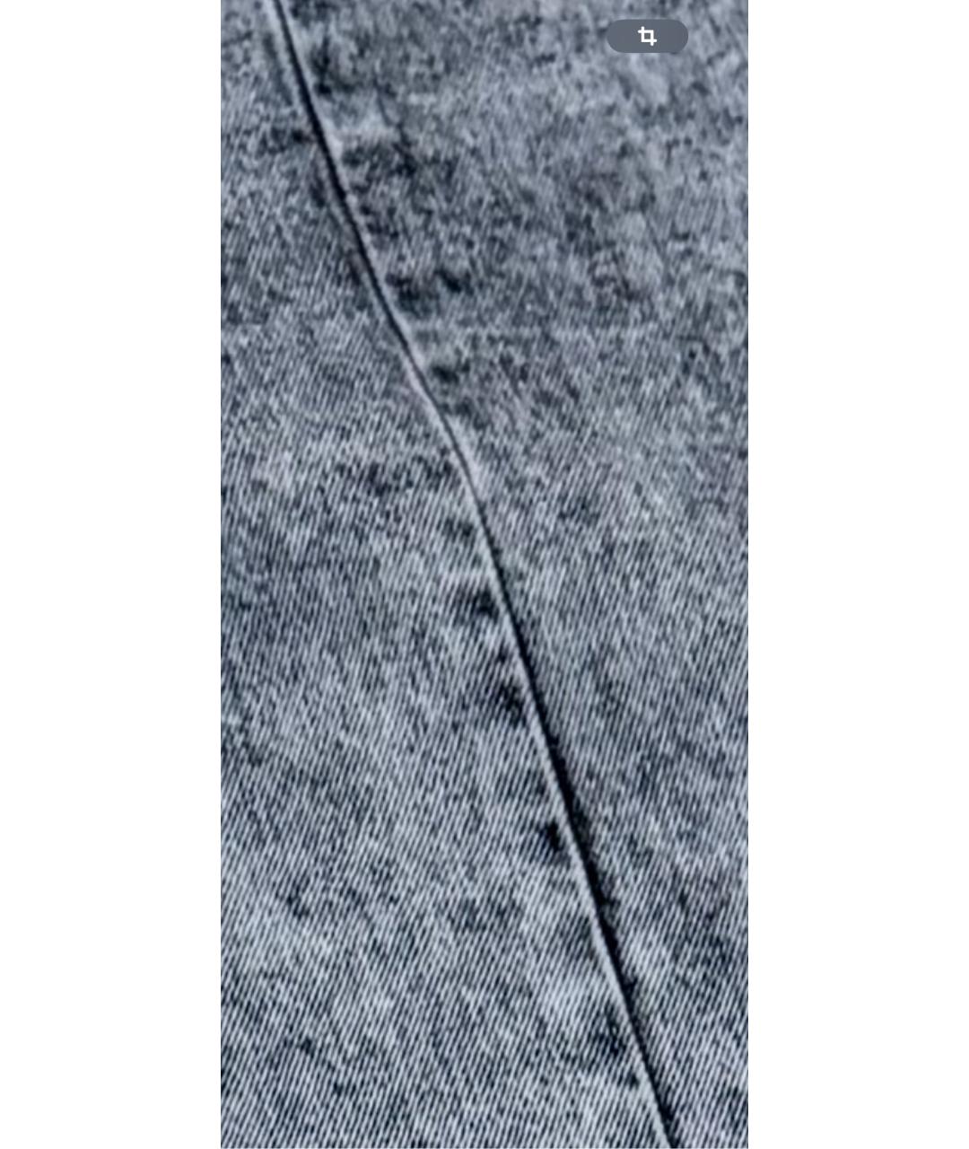 LOUIS VUITTON Серые хлопковые джинсы слим, фото 4