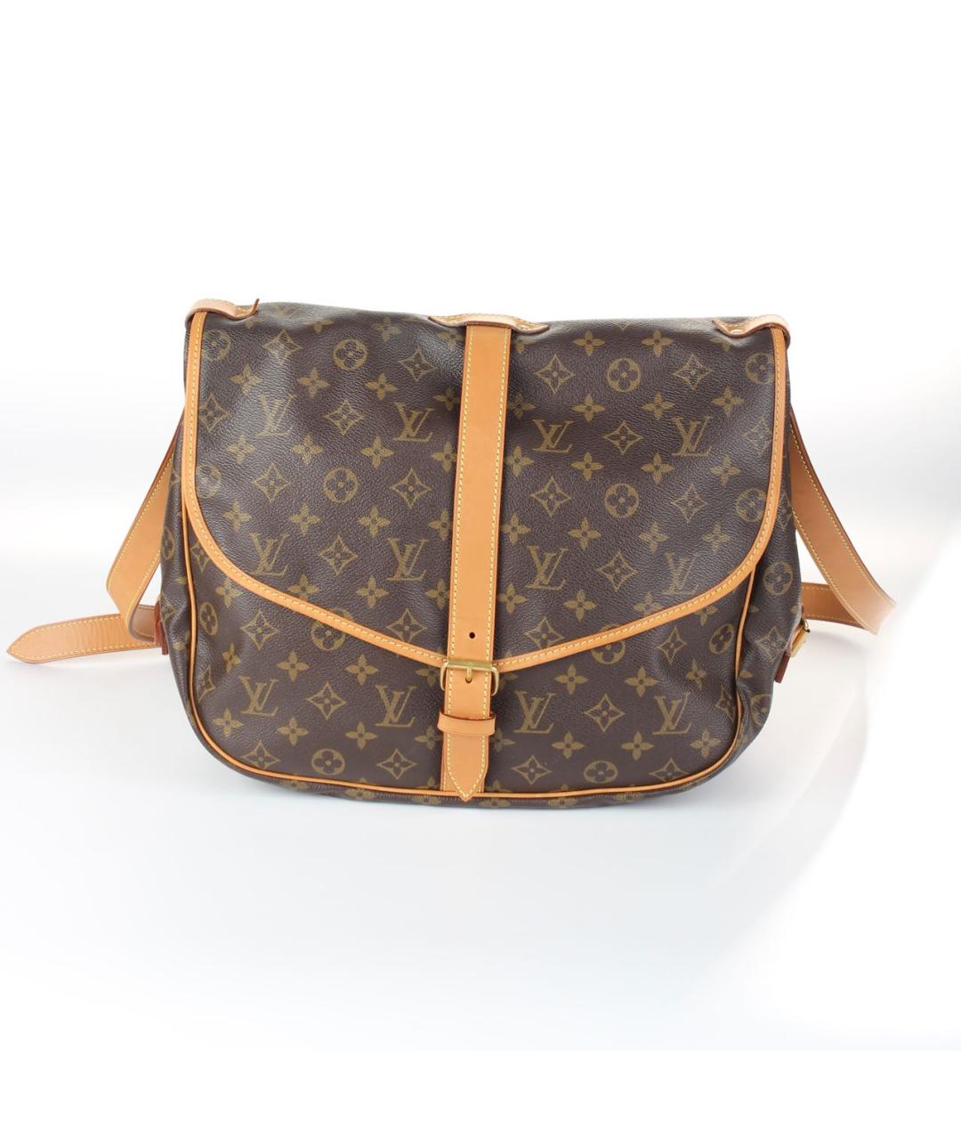 LOUIS VUITTON Коричневая сумка через плечо, фото 9