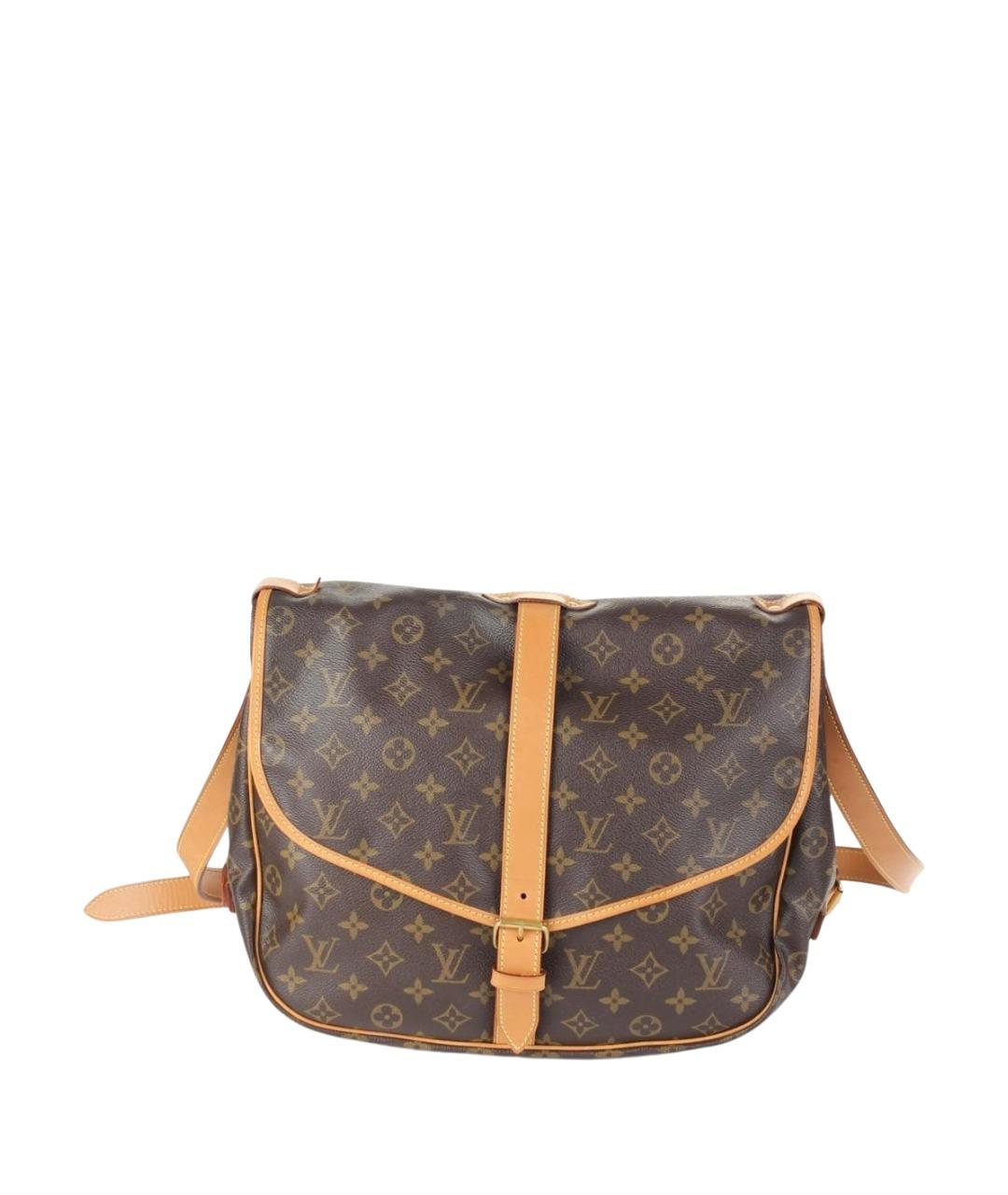 LOUIS VUITTON Коричневая сумка через плечо, фото 1