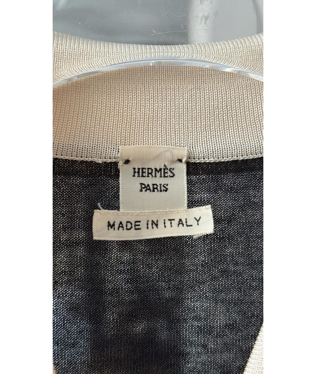 HERMES Синий кардиган, фото 3