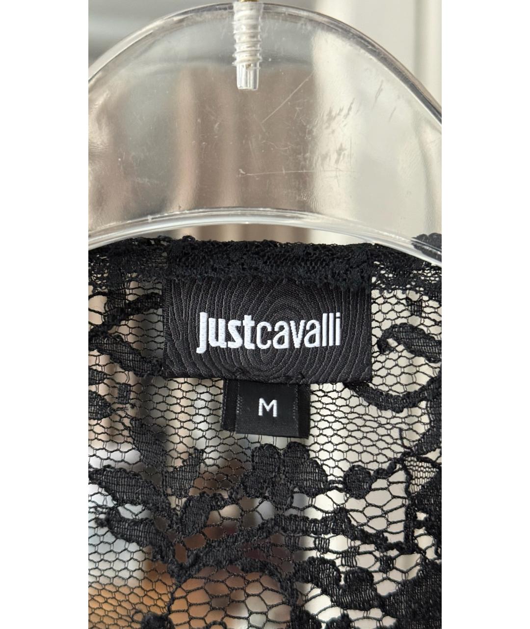 JUST CAVALLI Черное вечернее платье, фото 3