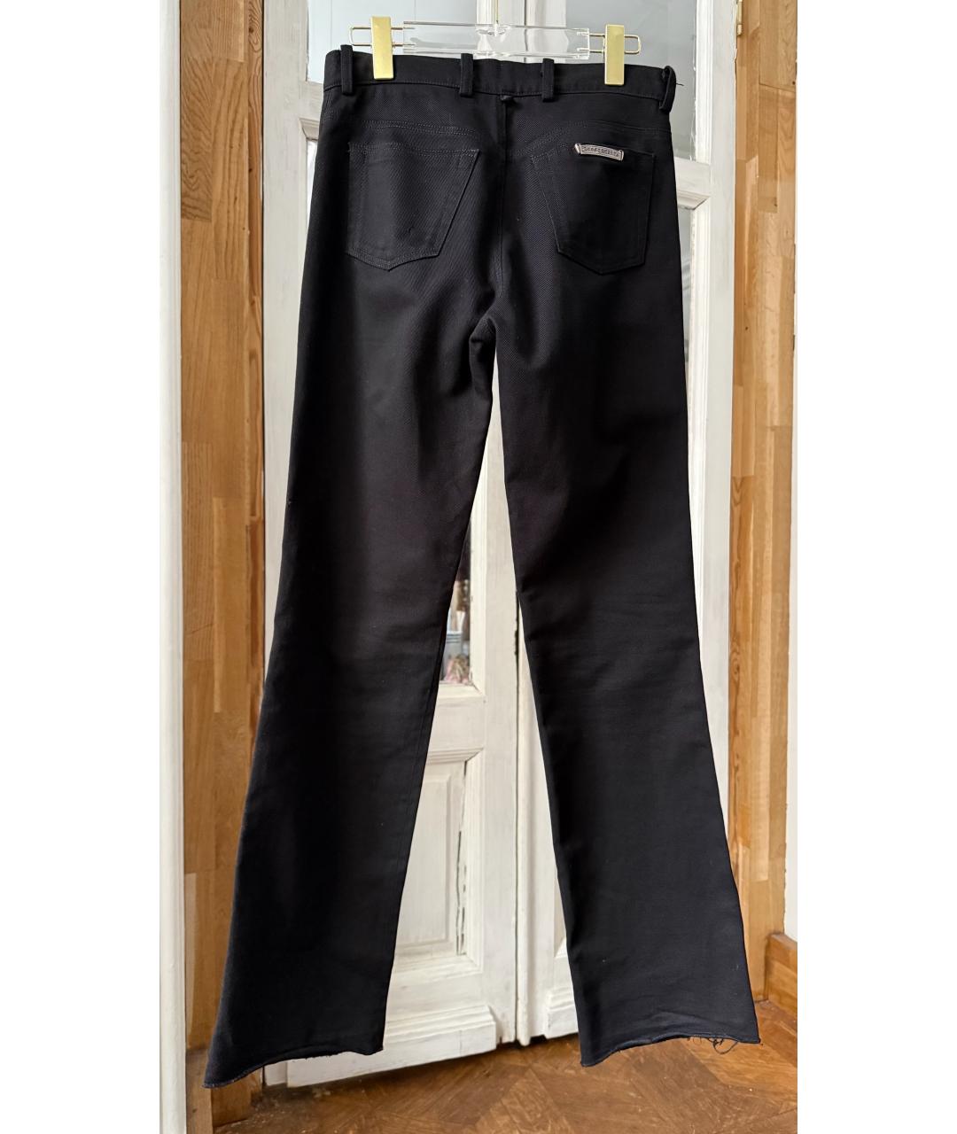 CHROME HEARTS Черные прямые джинсы, фото 2