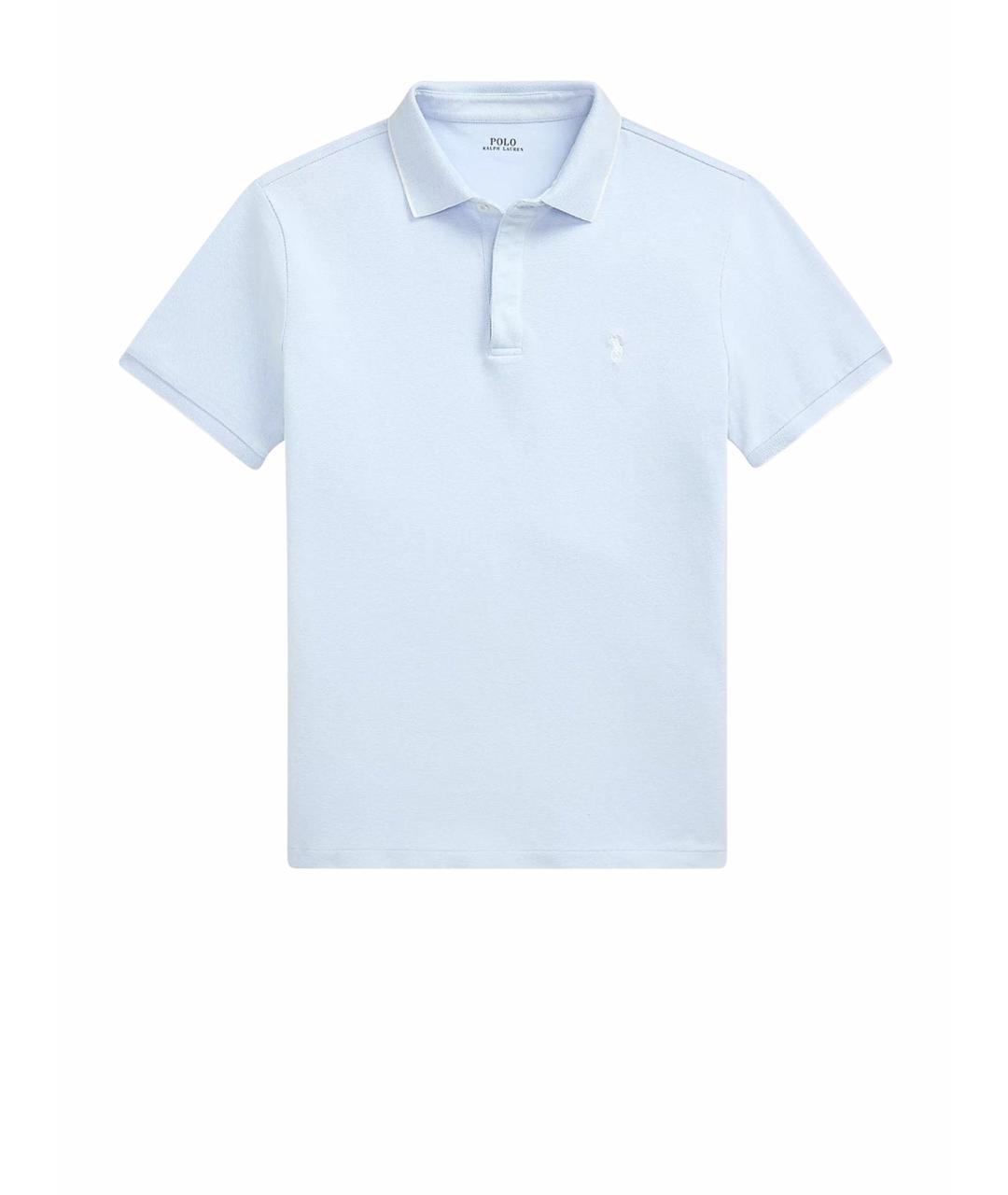 POLO RALPH LAUREN Хлопковое поло с коротким рукавом, фото 1