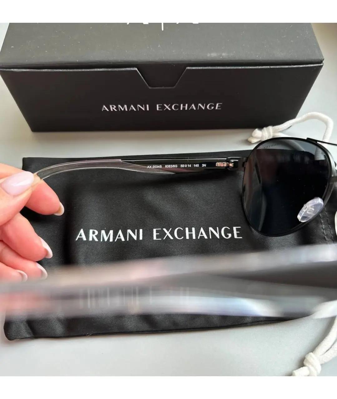 ARMANI EXCHANGE Черные солнцезащитные очки, фото 4