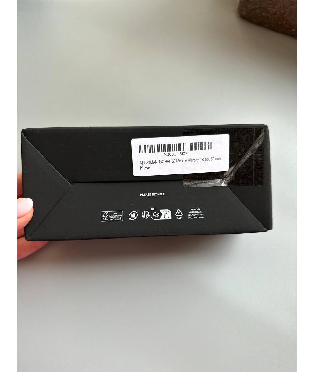 ARMANI EXCHANGE Черные солнцезащитные очки, фото 6