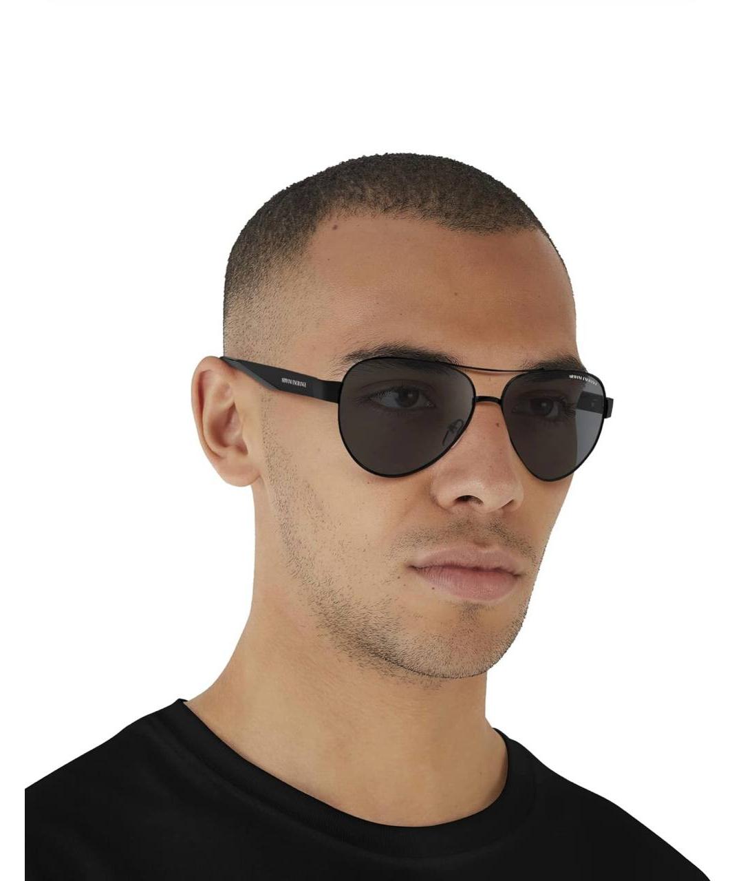 ARMANI EXCHANGE Черные солнцезащитные очки, фото 4