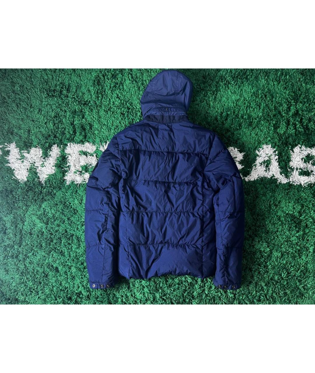 STONE ISLAND Темно-синяя куртка, фото 3