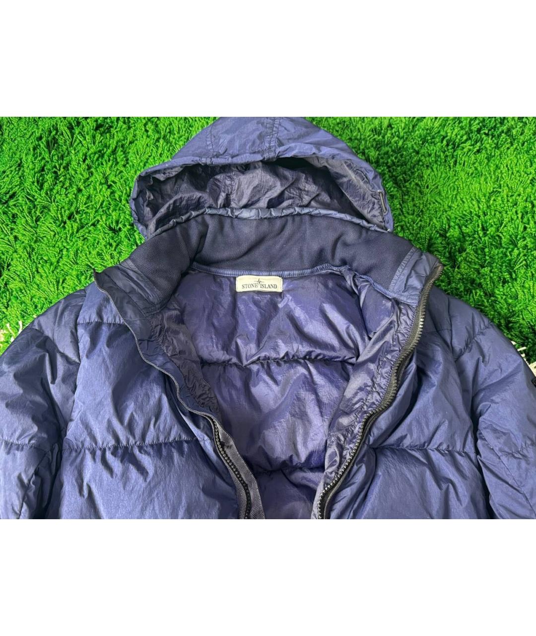 STONE ISLAND Темно-синяя куртка, фото 5