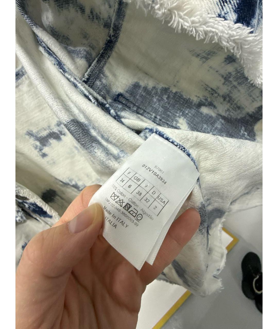 CHRISTIAN DIOR Голубая деним куртка, фото 3