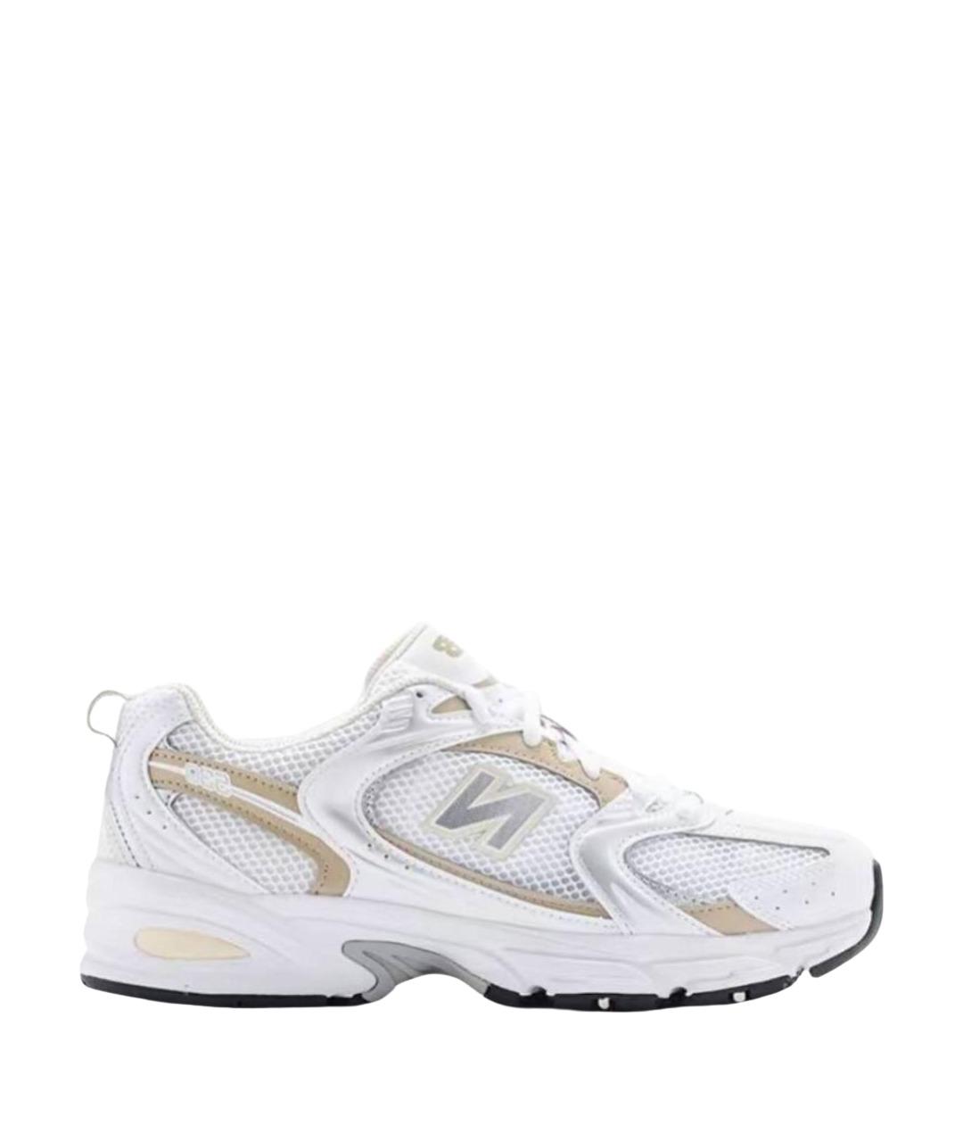 NEW BALANCE Белые кожаные кроссовки, фото 1