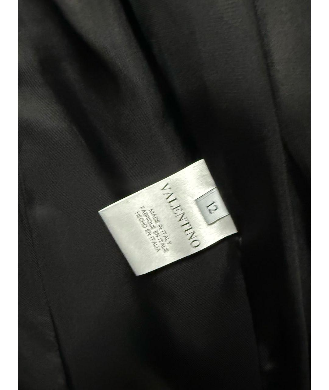 VALENTINO Черная кожаная куртка, фото 6