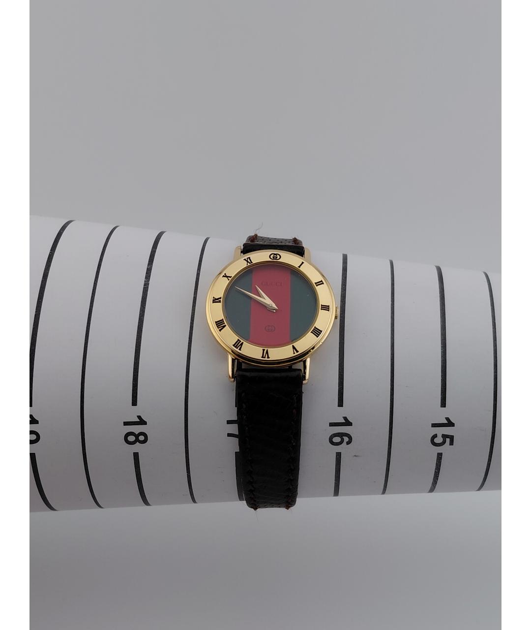 GUCCI Золотые позолоченные часы, фото 5