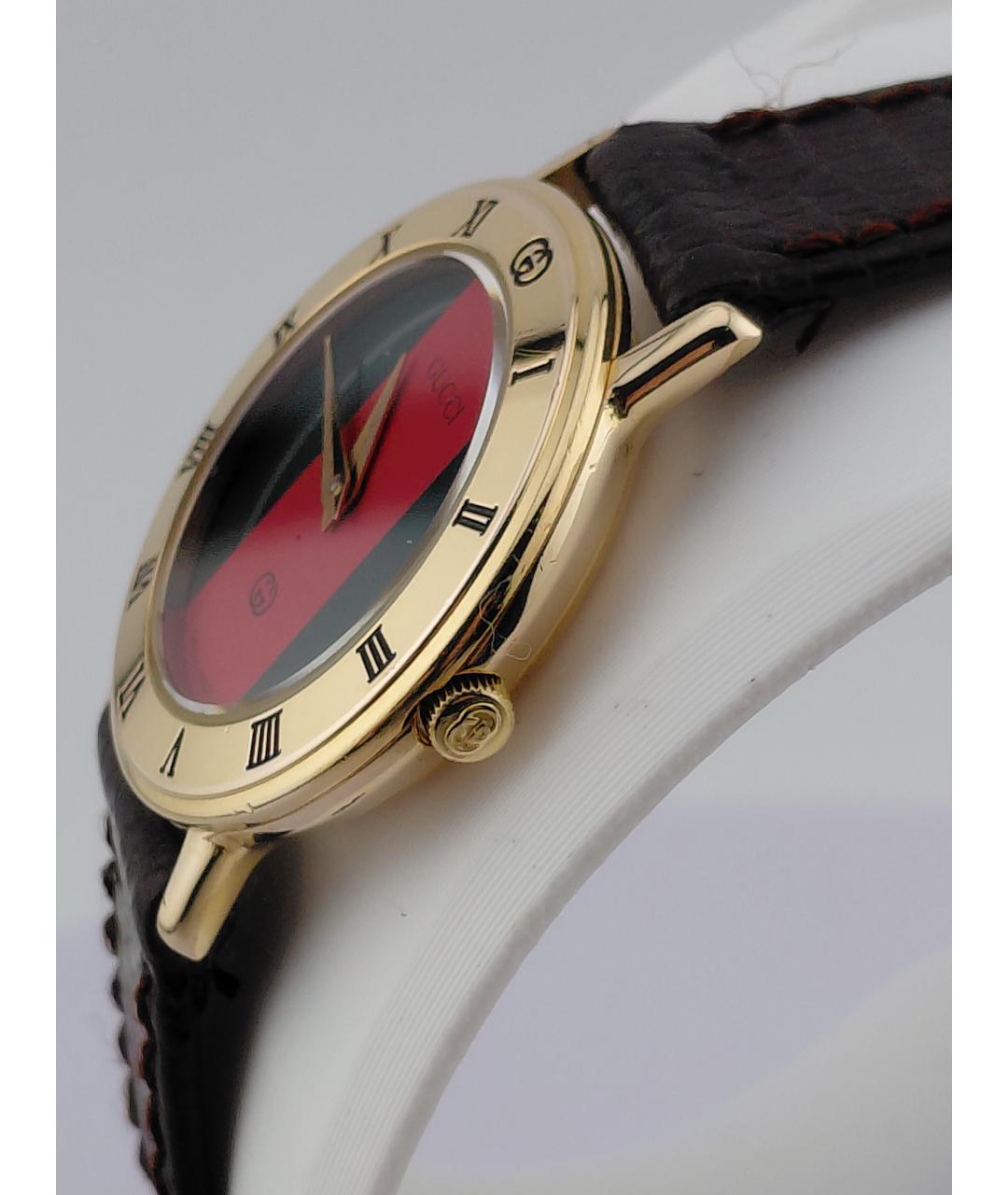 GUCCI Золотые позолоченные часы, фото 2