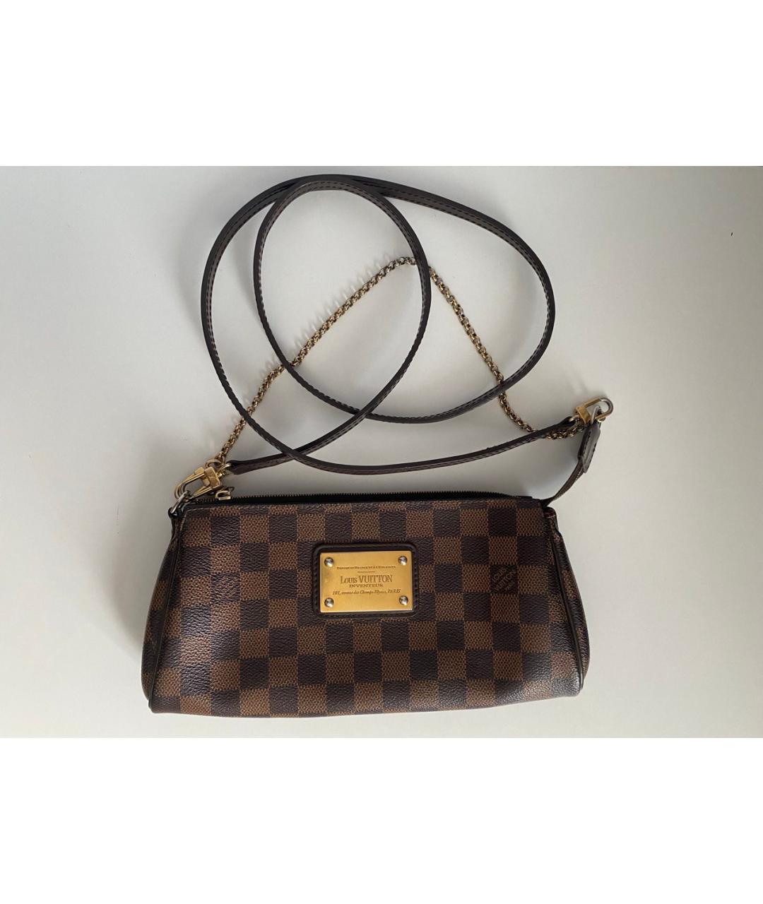 LOUIS VUITTON Коричневая сумка через плечо, фото 8