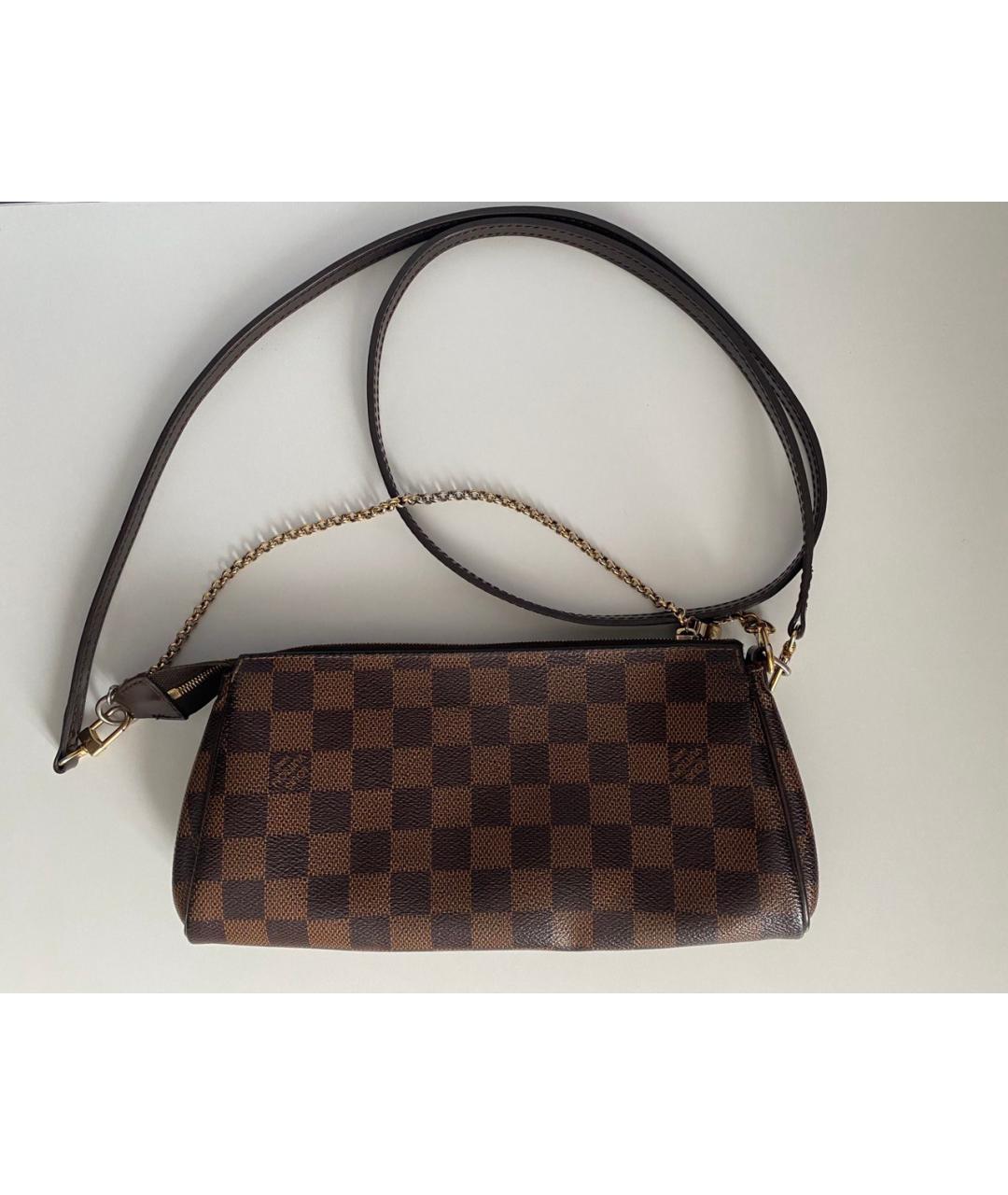 LOUIS VUITTON Коричневая сумка через плечо, фото 3