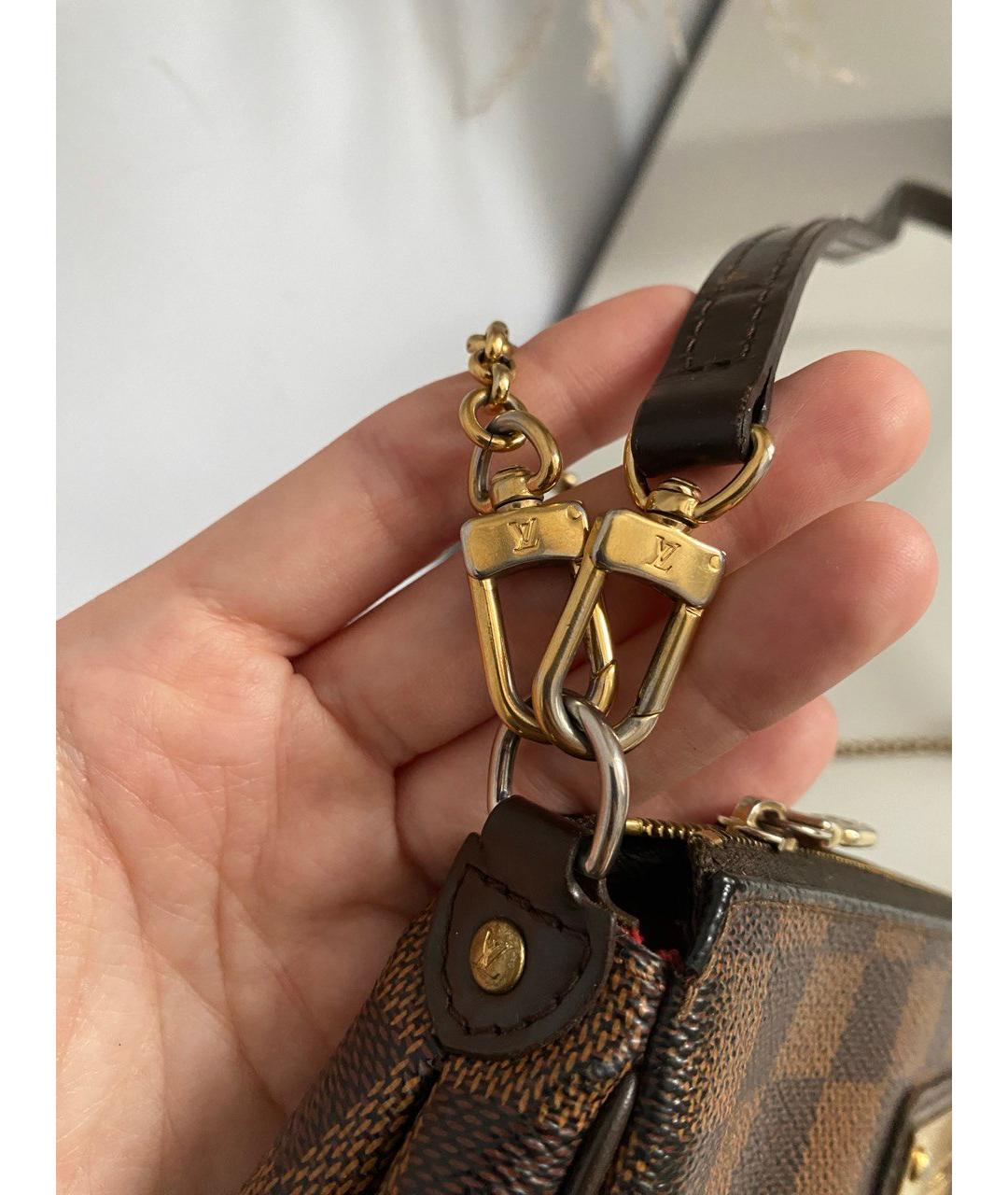 LOUIS VUITTON Коричневая сумка через плечо, фото 5