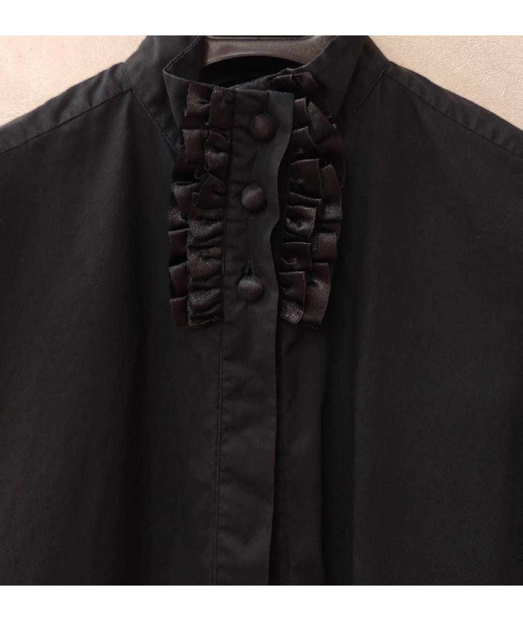 JUST CAVALLI Черная хлопковая блузы, фото 4