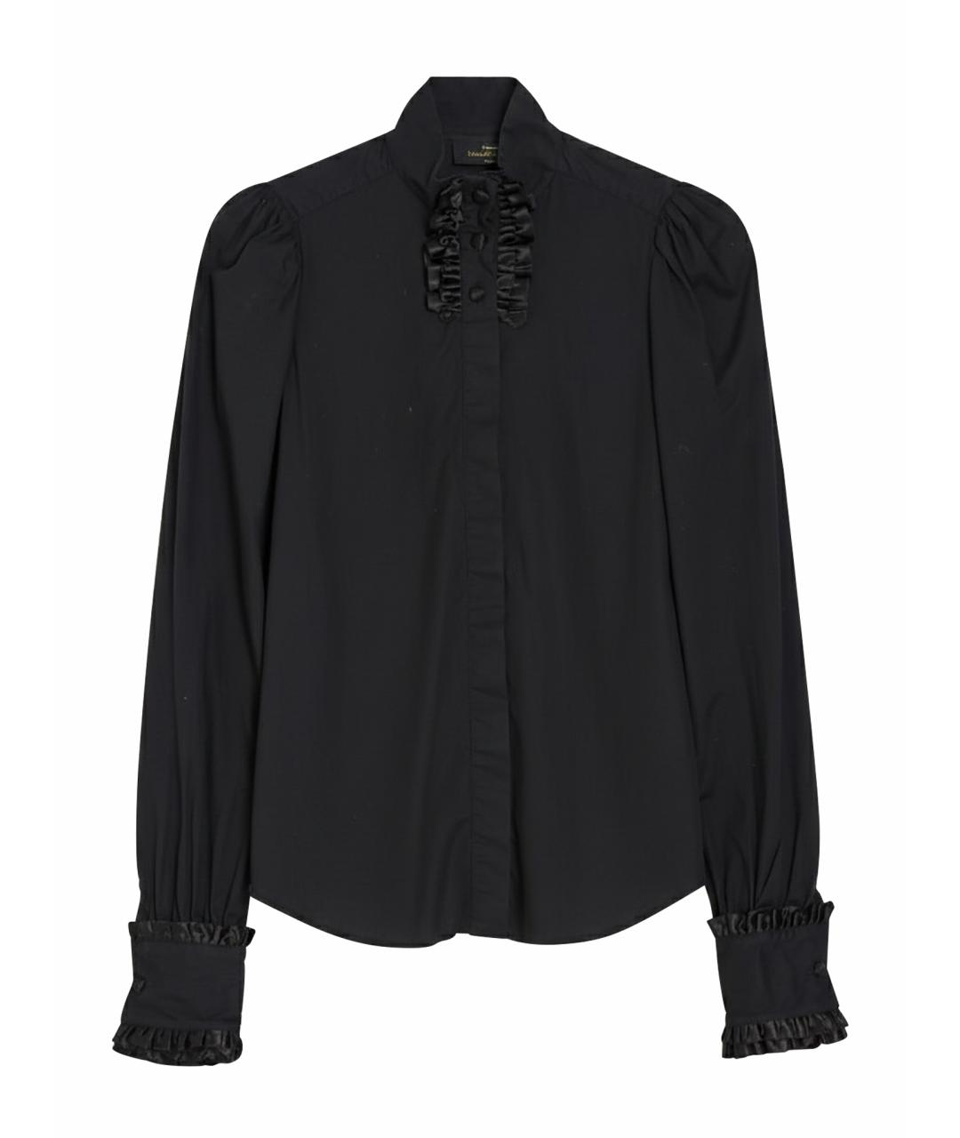 JUST CAVALLI Черная хлопковая блузы, фото 1