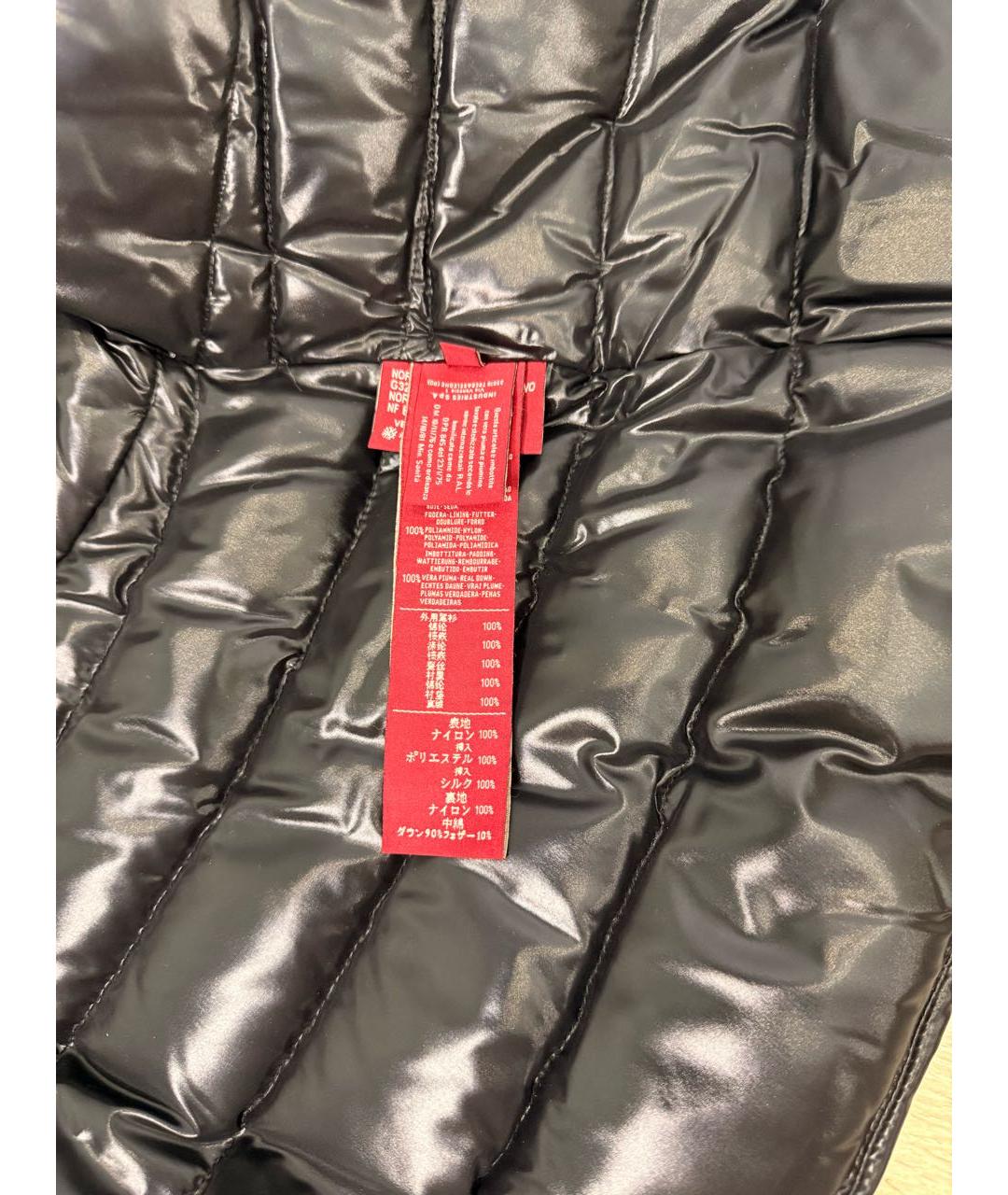 MONCLER GRENOBLE Черный пуховик, фото 8