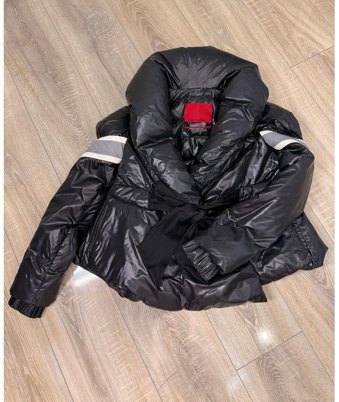 MONCLER GRENOBLE Черный пуховик, фото 3