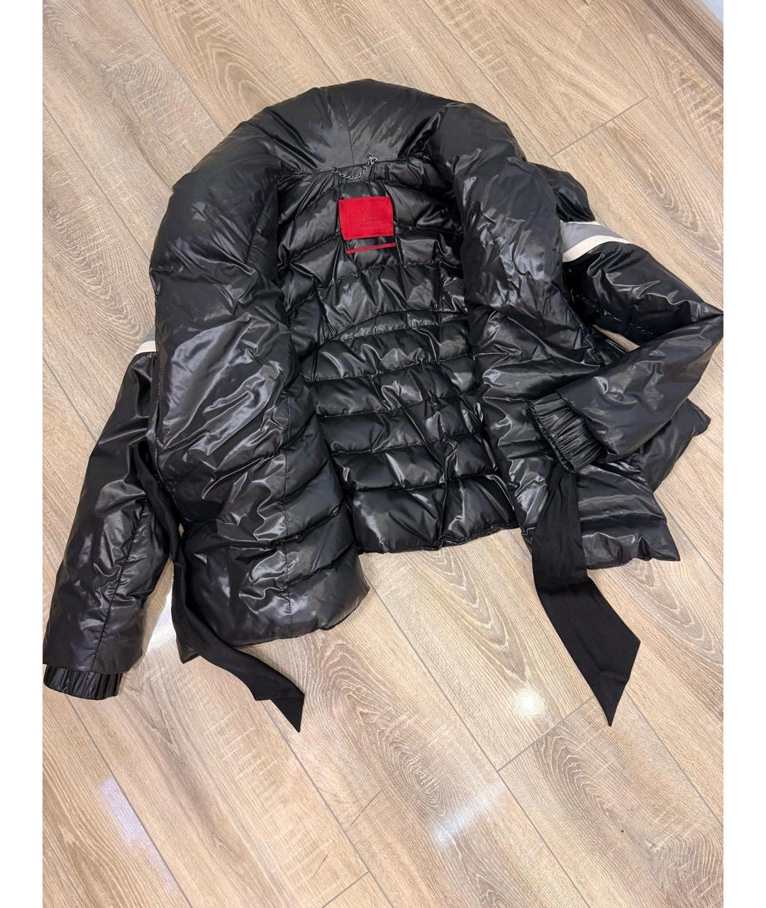 MONCLER GRENOBLE Черный пуховик, фото 4