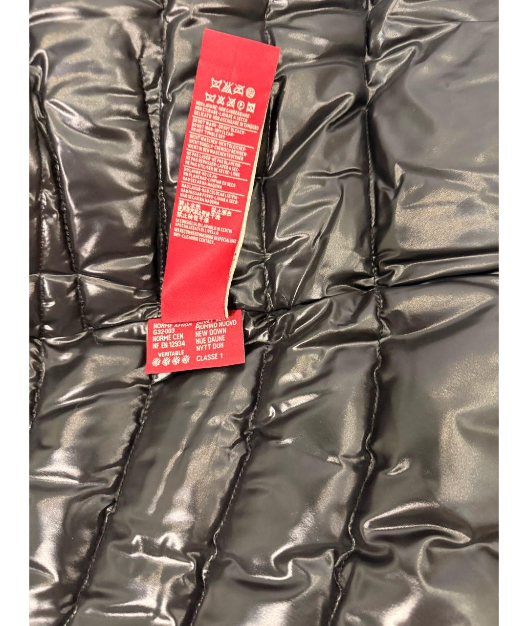 MONCLER GRENOBLE Черный пуховик, фото 7