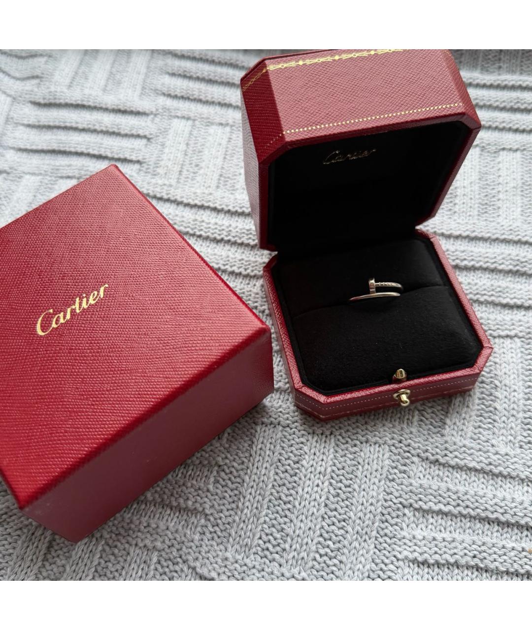 CARTIER Серебряное кольцо из белого золота, фото 3