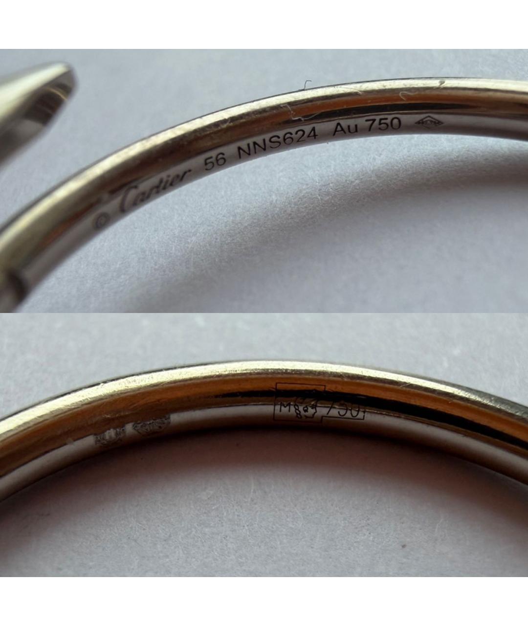 CARTIER Серебряное кольцо из белого золота, фото 5