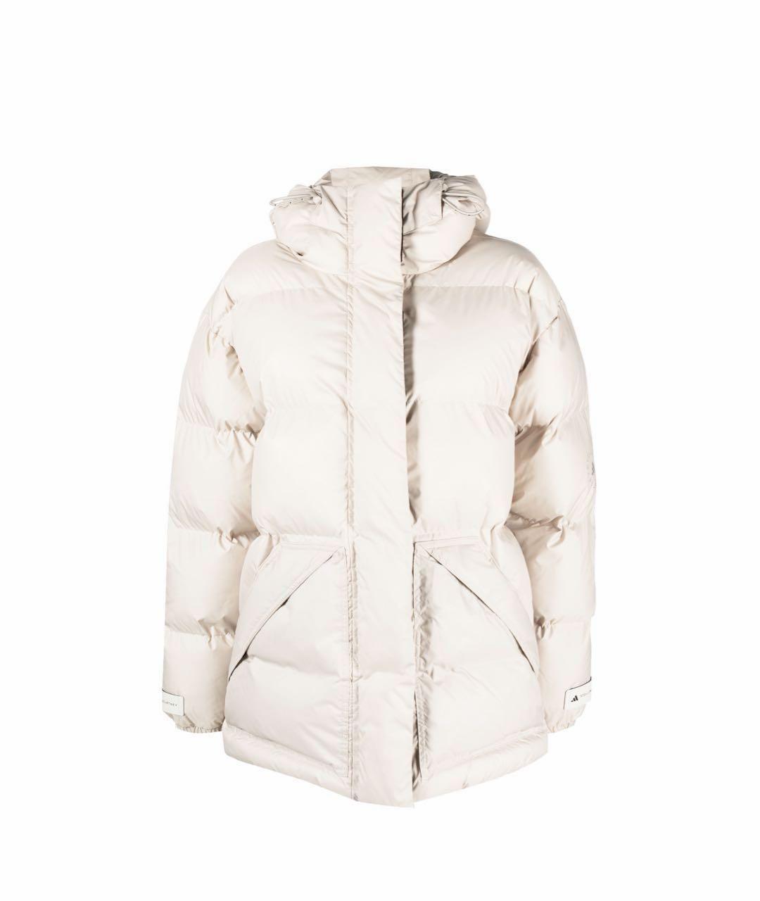 ADIDAS BY STELLA MCCARTNEY Бежевый пуховик, фото 9