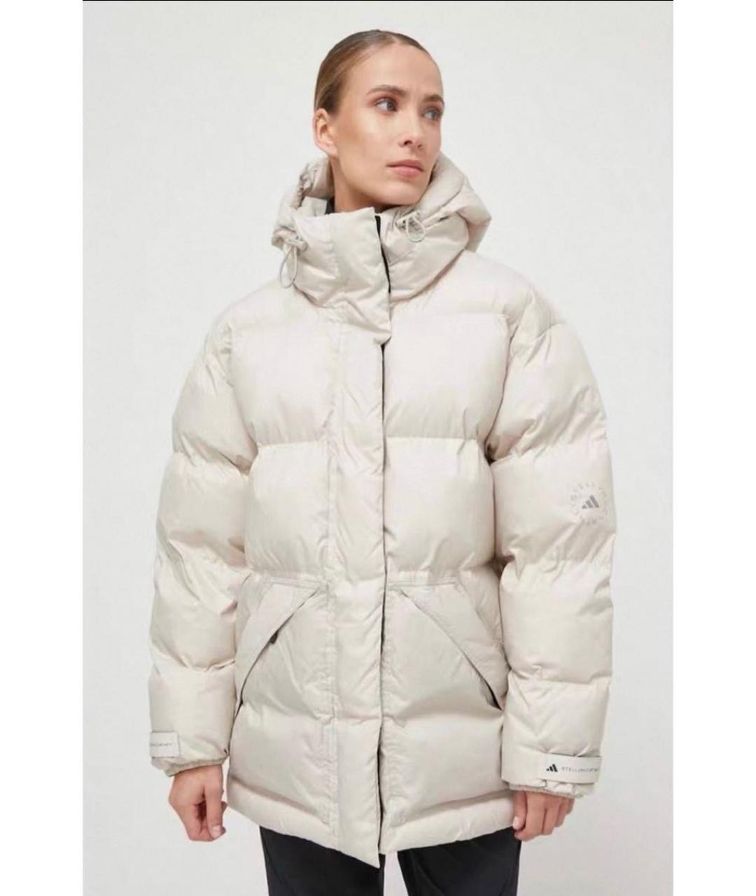 ADIDAS BY STELLA MCCARTNEY Бежевый пуховик, фото 6