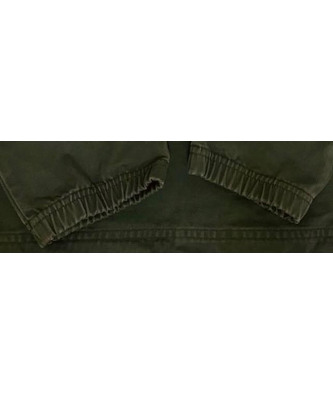 ADIDAS Зеленая хлопковая кэжуал рубашка, фото 3