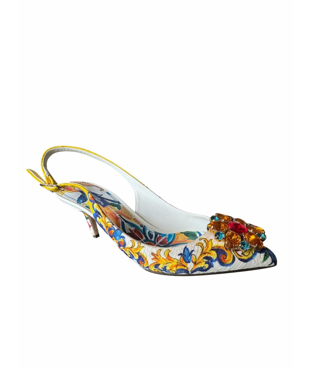 DOLCE&GABBANA Мульти туфли, фото 1