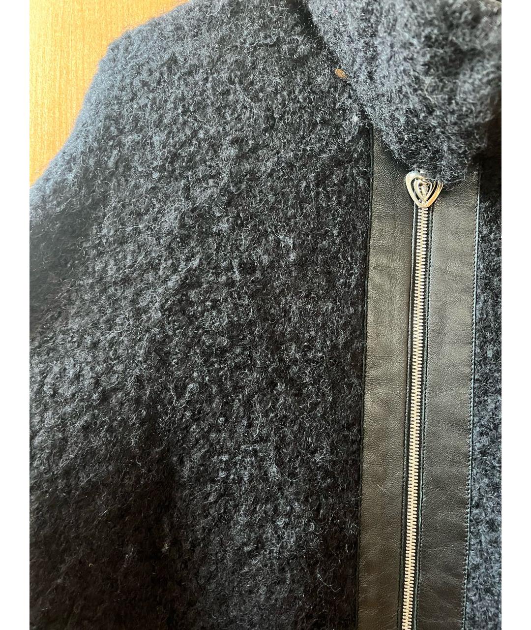 ESCADA Черное шерстяное пальто, фото 4