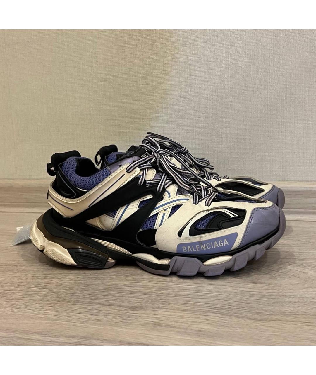 BALENCIAGA Синие текстильные кроссовки, фото 6